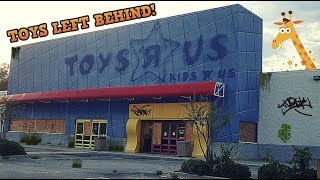 ABANDONED Toys R Us  With Toys Left Behind End of An Era [upl. by Rodolph]