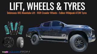 Triton  Dobinsons Lift Wheels and Tyres [upl. by Laddy]