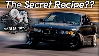 HOW TO TURBO YOUR E36 M50M52  EP1 [upl. by Nnalyrehs]