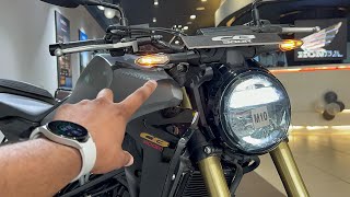 All New Honda CB300R 2023 50k Price Drop  New On Road Price  Detailed Review  Best 300cc Bike [upl. by Leda352]