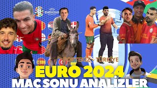 Euro 2024 Maç Sonu Analizleri  Portekiz  Türkiye  Sahada Rezalet  Yanlış Kadro Tercihleri [upl. by Innoc224]