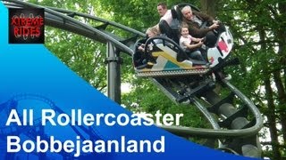 All Rollercoasters Bobbejaanland  2013 [upl. by Hak]