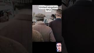 Colorized footage 10 s from United kingdom in1912  shorts fyp viralvideo [upl. by Hope156]