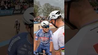 🤝🫶mathieuvanderpoel mvdp vanderpoel cycling bike parisroubaix cyclisme procycling jasper [upl. by Nnazil]