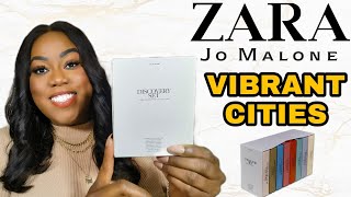 ZARA x JO MALONE quotVIBRANT CITIESquot PERFUME REVIEW  LONDON DUBAI NEW YORK MADRID  COCO PEBZ [upl. by Verene740]