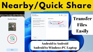 Windows 11 How to Share File PC to Mobile via WiFi [upl. by Hteik]