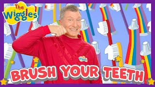 Brush Your Teeth 🪥 Kids Toothbrushing Song with The Wiggles [upl. by Mead]