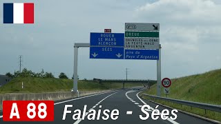 France A88 Falaise  Sées [upl. by Eatnoed529]