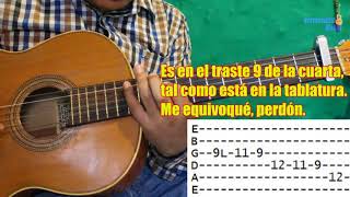 La gran tribulación Requinto tutorial y tablaturas de Estanislao Marino [upl. by Nahn]