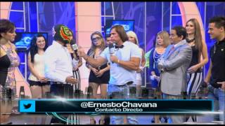 Konan Big hablando ingles en Las Noches De LATV [upl. by Fagan]