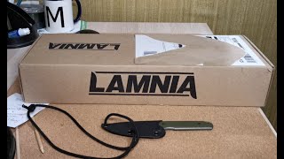 Распаковка посылки с Lamnia Демонстрация шейников Lamnia unboxing amp some neck knives demo [upl. by Iggam]