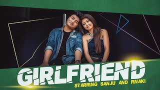 GIRLFRIEND  SANJU amp PINAKI  OFFICIAL KOKBOROK FULL MUSIC VIDEO [upl. by Anilac]