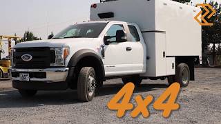 2018 Ford F550 with Arbortech Chip Body for Sale by Work Truck Direct [upl. by Enailil]