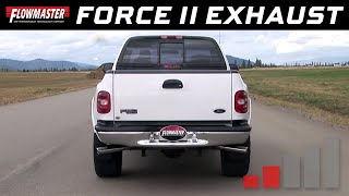 199803 Ford F150 46L 54L  Force II Catback Exhaust Systems 17472 817472 [upl. by Hapte]