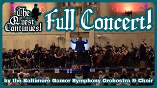 RPG Orchestral Concert  Baltimore Gamer Symphony Orchestras quotThe Quest Continuesquot [upl. by Sum]