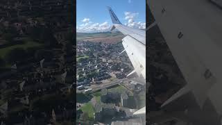 Landing at Aberdeen airport with some wonderful views of the surrounding landscape airport [upl. by O'Malley914]