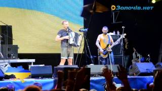 Олег Скрипка виконав Державний гімн України на Zaxidfest [upl. by Ayhtin]