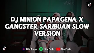 DJ MINION PAPAGENA X GANGSTER SARIBUAN SLOW VERSION VIRAL TIKTOK 2023 [upl. by Allemrac496]