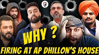 FIRING AT AP DHILLON HOME  LAWRENCE BISHNOI AGAIN  SALMAN  SIDHU MOOSEWALA  YO YO HONEY SINGH [upl. by Griffin]