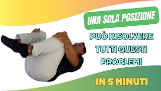 UNA SOLA POSIZIONE PUO RISOLVERE TUTTI QUESTI PROBLEMI IN 5 MINUTI [upl. by Yenobe462]