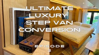 Ultimate Luxury Step Van Conversion Tour You Must See 2024  Episode 2 [upl. by Dimitry]