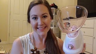 REVIEW CONAIR True Glow Face Steamer [upl. by Anaerda]