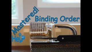 76 How To Learn The Binding Order When Picking Locks [upl. by Ayahsal]