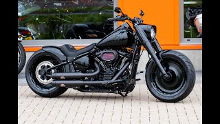 HarleyDavidson  FLFBS Fat Boy 131 Custom  Oude Monnink Motors  2021 special [upl. by Mitchiner]