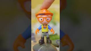 Blippi Plays with an Excavator Toy  Blippi Toy Music Videos  shorts blippi toys [upl. by Moynahan]