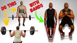 Can I do Squats and Deadlifts with Resistance Bands [upl. by Hubbard]