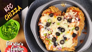 চিকেন চিজ্জা  ফ্রাইড চিকেন চিজ্জা  পিজ্জা  KFC Chizza Fried Chicken Pizza recipe Bengali Chizza [upl. by Ecnarolf]