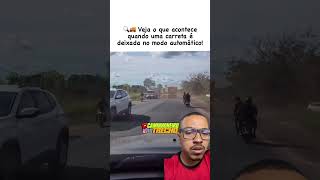 Carreta anda sozinha sem motorista na BR que perigo veja caminhão carreta noticias urgente car [upl. by Waldon]