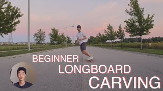 How to Longboard Carve Step by Step for Beginners [upl. by Giglio777]