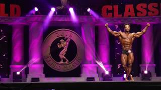 Breon Ansley Classic Physique Posing Arnold Classic 2018 [upl. by Yremrej]