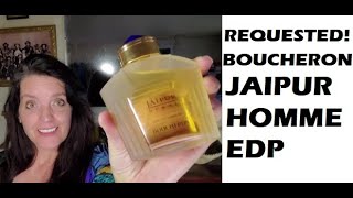 BOUCHERON  JAIPUR HOMME EDP Perfume Review 2020 REQUESTED [upl. by Heng]