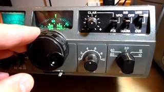 TRANSCEIVER HF DE RADIOAFICIONADO YAESU FT7 UNA RELIQUIA IMPECABLE [upl. by Yvonner623]