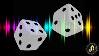 Dice Roll Sound Effect  Rolling dice sound [upl. by Vern]