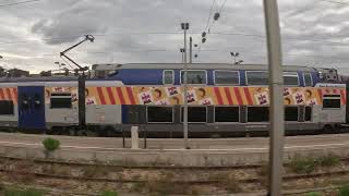 SAINTRAPHAËL 🇫🇷 On the return train between ThéoulesurMer and Cannes part 3 [upl. by Seften156]