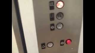 Westinghouse Hydraulic Elevator  JCPenney Crystal Mall Waterford CT [upl. by Aoh]