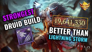 HIGHEST DAMAGE Perfected Shred Rank 1 Build  Druid guide  Diablo 4 Season 3 [upl. by Cruz]