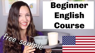 English for Beginner Level Speak Real English [upl. by Ahsinad702]