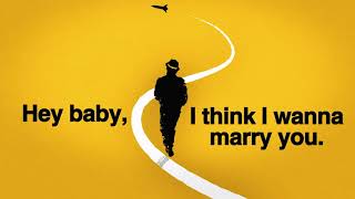 Bruno Mars  Marry You Official Lyric Video [upl. by Cooley]