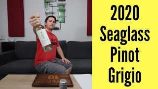 2020 Seaglass Pinot Grigio Wine Review [upl. by Yesak]