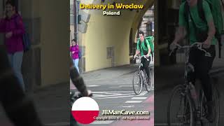 POLAND Wroclaw Delivery JBManCavecom Shorts [upl. by Ashman]