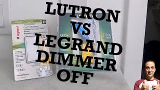 LeGrand vs Lutron Dimmer Switch Comparison [upl. by Gnihc]