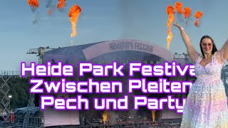 Heide Park Festival  Tag 1  Zwischen Pleiten Pech und Party [upl. by Eitra]