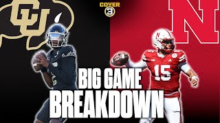 Colorado  Nebraska Preview amp Prediction  Nebraska’s best path to stop Shedeur Sanders  Cover 3 [upl. by Yliram]