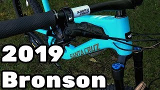 THE NEW 2019 Santa Cruz Bronson C S  Everything You Need to Know Including Actual Weight [upl. by Oisangi]