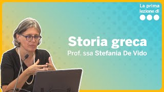 La prima lezione di Storia greca  Stefania De Vido [upl. by Adnema]