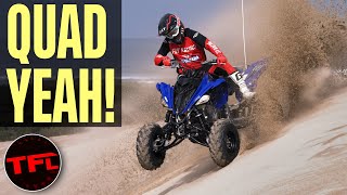 Yamaha YFZ450R vs Raptor 700R Review  Two EPIC Quads Battle It Out But Which One Is BEST [upl. by Aerdnaxela]